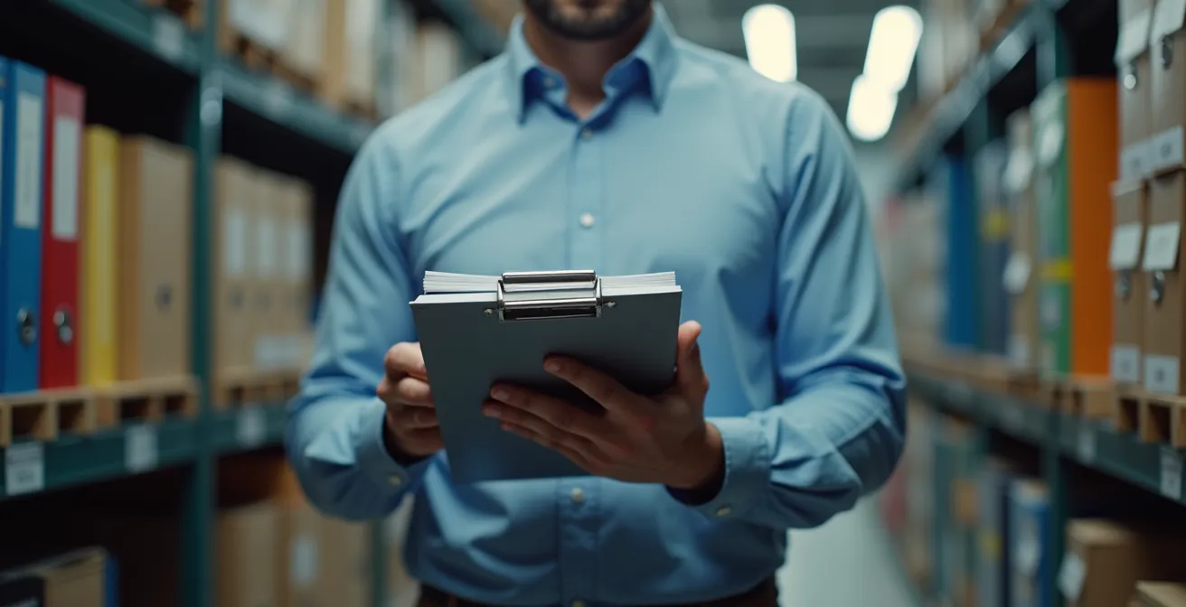 Système d'archivage de documents de conformité transport